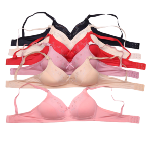 Petits seins dentelle bretelles de réglage mode imprimé ligne soutien-gorge petits seins <span class=keywords><strong>femmes</strong></span> sexy - Product Image 2