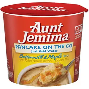 Aunt Jemima Buttermilk Maple Pancake Cup, (Packaging May Vary) [12 Pack]