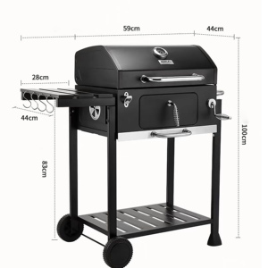 <span class=keywords><strong>Griglia</strong></span> Barbecue Portatile Pieghevole in Ferro per Feste, Campeggio e Giardino Esterno di Grande Successo - Product Image 5