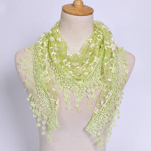 23 Kleuren Vrouwen Kleurrijke Mantilla Kant Katholieke Sluier Voor Kapel Kerk Sjaal Hoofdbedekking Bloem Sjaal Massa Sjaal Met Kwastjes - Product Image 6