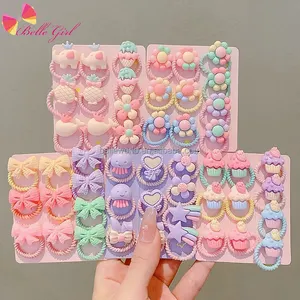 Belleworld 20pcs Quà tặng Túi trẻ em Kẹo dễ thương phim hoạt hình rắn đàn hồi tóc ban nhạc cho trẻ em đáng yêu cao su Tie Cô Gái Tóc phụ kiện