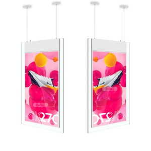 Affichage numérique LCD double face pour magasin <span class=keywords><strong>de</strong></span> détail, 12V, signalétique publicitaire pour vitrine avec fonction texte, fourni par l'<span class=keywords><strong>agence</strong></span> - Product Image 1