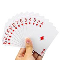 Carte de jeu rétro personnalisée imprimée en papier à colorier cartes de tarot colorées impression de marque