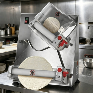 Macchina Industriale per Pressare l'Impasto della Pizza per Ristoranti e Panifici, Attrezzatura Rapida per Formare la Crosta della Pizza da 7-12 Pollici - Product Image 1