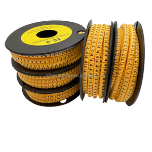 Kabel Marker Tape EC-0 Kabel Marker Mouw Met Nummer Pvc Profielvormige Elektrische Ec Kabel Marker Tags - Product Image 5