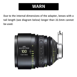 Xpiimage Extender 1.4X Máy ảnh ống kính Adapter Tương thích với arri S35 PL ống kính cho lpl full-frame rạp chiếu phim - Product Image 6