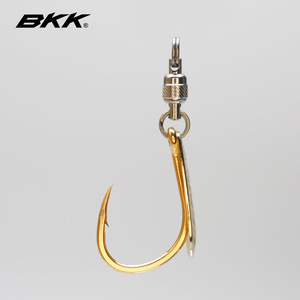 Anzuelo de pesca giratorio BKK 8087-NP para macarela, pesca en barco en el océano, con anzuelos con púas, anzuelo de placa de hierro - Product Image 2