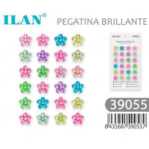 Adesivi Decorativi Brillanti Floreali Multicolore 39055 - Product Image 2