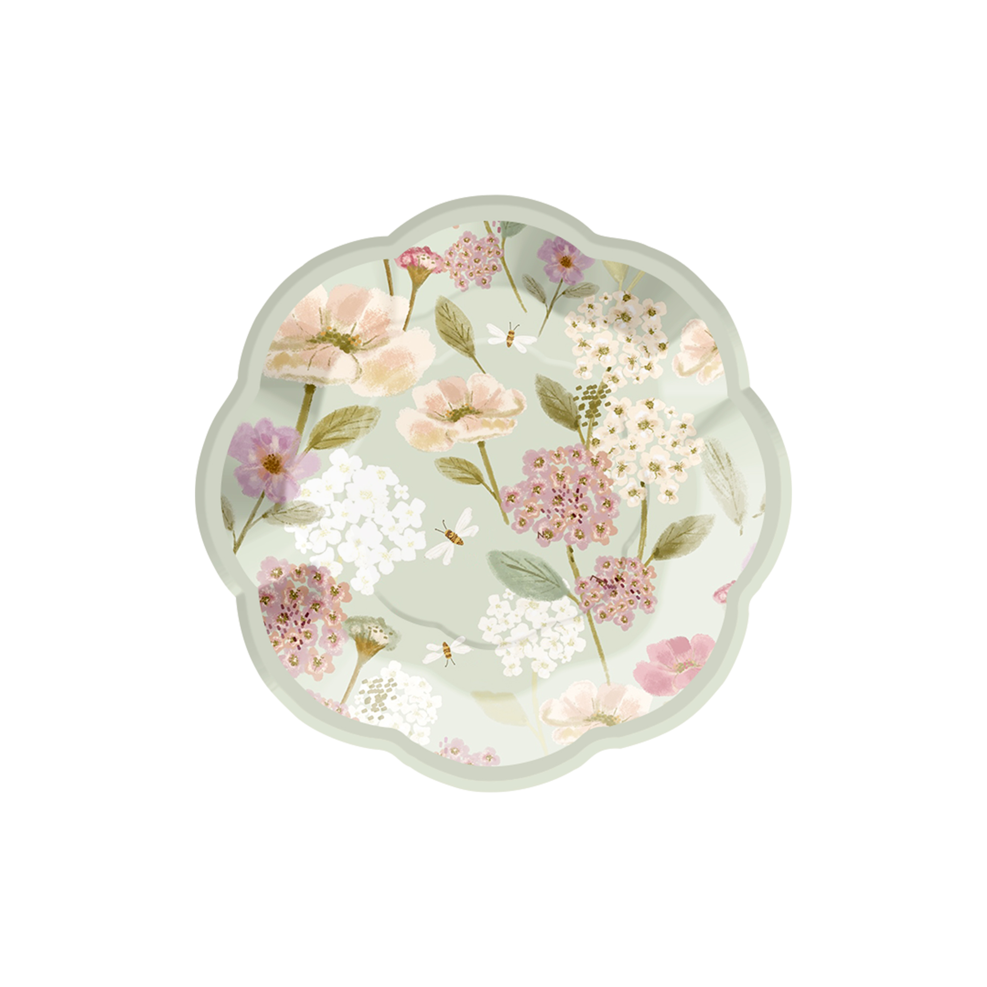 Plato de papel de 7 pulgadas * 8 unidades