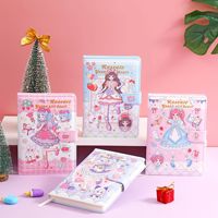 Depai Impact 3 buku catatan Anime Elysia Bronya buku catatan Fuka alat tulis kartun periferal hadiah buku sketsa peralatan tulis siswa
