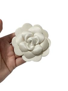 Todos 9cm Grande Elegante Flor Camélia Broche Pinos Pequeno Perfumado Corsage Cabeça Clipe Dual-Use Buckle Plated Jewelry Bag Shoe <span class=keywords><strong>Flower</strong></span> - Product Image 5