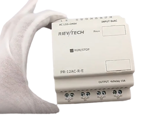 Micro PLC PR-12AC-R-E <span class=keywords><strong>4</strong></span> relè 14V 8DI alimentazione AC110-240V plc Mini controllore logico programmabile - Product Image 2