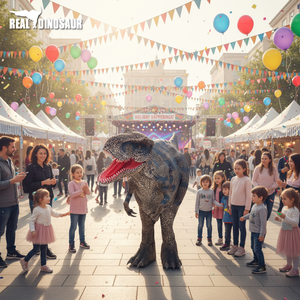 Costume de dinosaure personnalisé, professionnel, réaliste, costume de T-Rex qui marche - Product Image 1