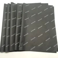 पर्यावरण के अनुकूल काले लपेटकर टिशू पेपर कस्टम पूर्ण मुद्रित