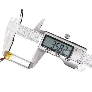 Niedrigen preis <span class=keywords><strong>3</strong></span>,7 V lipo 501235 150mah 170mah lithium-ionen-polymer-akku mit drähte für bluetooth headset - Product Image 5