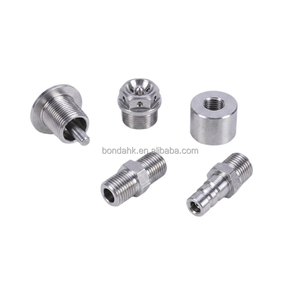 ชิ้นส่วนกลึงสเตนเลสสตีลที่ผลิตด้วยเครื่อง CNC พร้อมข้อต่อเกลียวและแหวนซีลทองแดง - Product Image 2