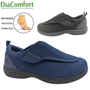 <span class=keywords><strong>Chaussures</strong></span> <span class=keywords><strong>pour</strong></span> diabétiques en maille hydrofuge <span class=keywords><strong>pour</strong></span> orteils <span class=keywords><strong>larges</strong></span> réglables <span class=keywords><strong>et</strong></span> confortables <span class=keywords><strong>pour</strong></span> les <span class=keywords><strong>pieds</strong></span> enflés - Product Image 1