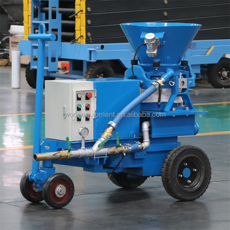 Environmental Concrete Sprayer Dry Mix Shotcrete