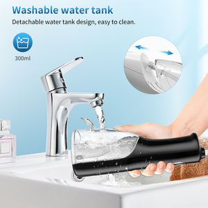 Irrigateur Oral <span class=keywords><strong>Dentaire</strong></span> Portable Rechargeable 6 Modes Nettoyeur de Dents à Eau avec Étui de Voyage 4 Embouts de <span class=keywords><strong>Jet</strong></span> - Product Image 3