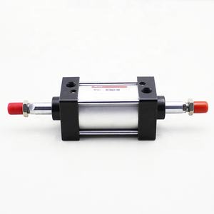 Cilindro Neumático <span class=keywords><strong>de</strong></span> Aire <span class=keywords><strong>de</strong></span> la Serie SCD, Tipo RIH, Mediano, <span class=keywords><strong>Doble</strong></span> Varilla, Carrera Ajustable, Diámetro del Pistón - Product Image 2