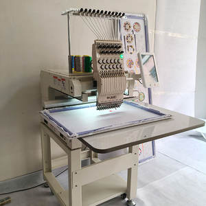 ماكينات تطريز صغيرة أوتوماتيكية محوسبة أحادية الرأس للقبعات والطواقي المسطحة - Product Image 1