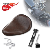 Coussin de siège de moto modifié pour Harley Cruiser Bobber