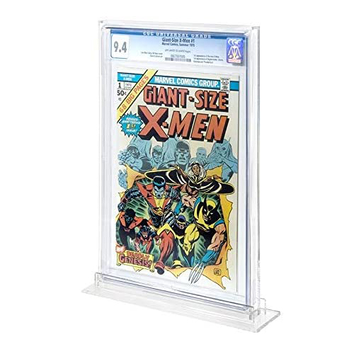 Acrylic Collectible Grading Display Case Comic Book Display Stand  for CGC Graded Comic Slab Case
