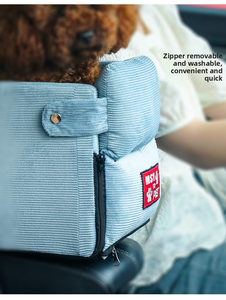 Asiento de Seguridad para Perros en el Automóvil, Cojín de Tela para Mascotas, Fácil de Limpiar, Desmontable, Hecho en <span class=keywords><strong>China</strong></span>, para Todas las Estaciones, para Uso en el Hogar - Product Image 4