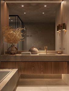 CBMmart Custom ultime unità di vanità <span class=keywords><strong>bagno</strong></span> con lavandino armadio appeso a parete impermeabile <span class=keywords><strong>mobile</strong></span> da <span class=keywords><strong>bagno</strong></span> Set per la casa Porject - Product Image 6