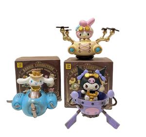All'ingrosso originale San Iro famiglia Steampunk serie PVC Blind Box Mymelody <span class=keywords><strong>Anime</strong></span> modello 1/12 scala 6 pz/set 10cm - Product Image 5