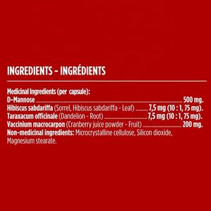 Cápsulas de manosa OEM D con arándano de alta potencia para soporte de vejiga renal y tracto urinario - Product Image 2