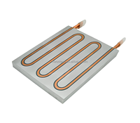 Haute puissance PV onduleur cuivre caloduc en alliage d'aluminium plaque refroidie dissipateur thermique refroidissement par eau Services de fabrication de liquide froid