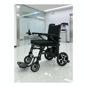 Fauteuil roulant électrique inclinable avec kit motorisé pour la physiothérapie à domicile et la rééducation motorie - Product Image 1