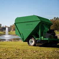 Aspirateur de gazon Rake-O-Vac 57 pouces avec rotor à pointe flexible et grande cuve pour l'entretien des pelouses - Prix de dépôt