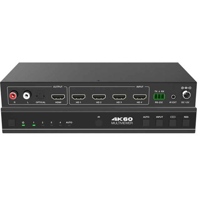HDMI Multiviewer Seamless Video Matrix Switcher hdmi Wall Controller Multiviewer matrix 4k hdmi Multiviewer 4x1 Quad Screen