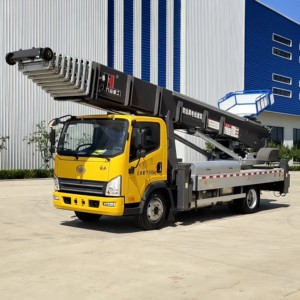 Chariot élévateur télescopique hydraulique JIUHE de Chine, plateforme élévatrice à nacelle 32m 36m 45m 65m - Product Image 4