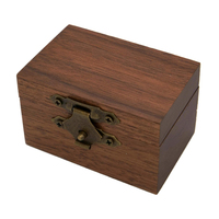 Boîte à bagues en bois de style vintage, luxe, pour fiançailles, cadeau unique, petite boîte de rangement personnalisée, ensemble de boîtes à bagues en bois pour bagues et bijoux