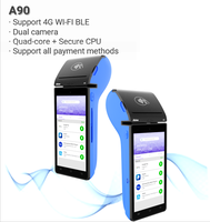 Aisino — terminal de paiement intelligent, terminal de point de vente, android, avec empreinte digitale