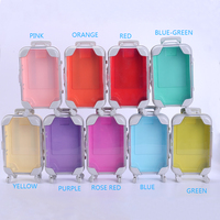 Boîtes d'emballage en plastique ABS recyclables avec logo personnalisé, mini valises pour bonbons et papeterie, boîte cadeau