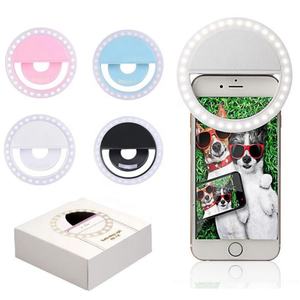 Lampe LED portable rechargeable pour selfie, éclairage d'appoint beauté, lampe flash sans fil avec chargeur pour smartphone - Product Image 2