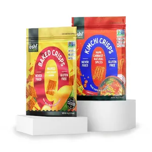 クリアウィンドウ250gスパイス調味料包装袋カスタムリサイクル可能再利用可能なスタンドアップポーチ調味料用食品包装袋