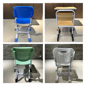 Escritorios y Sillas Escolares Masao de Acero Laminado en Frío, Mobiliario Escolar para Estudiantes de Primaria, Secundaria y Jardín de Niños - Product Image 4