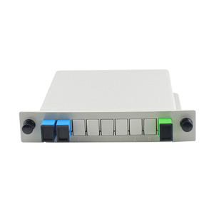 Tipo de casete SC/UPC SC/APC 1:<span class=keywords><strong>2</strong></span> 1:4 1:8 Caja de 1:16 Divisor de fibra óptica Divisor PLC enchufable - Product Image 1