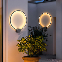 Lámpara de pared impermeable para exteriores, luz Led Solar de pared, luces de jardín para patio, iluminación exterior, gran oferta