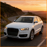 Pour Audi Q3 2012-2015, mise à niveau style facelift 2017, phare LED avec clignotant dynamique, DRL LED, lentille de projecteur Bi-LED
