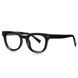 男士经典TR90 CP太阳穴眼镜架，带定制标志防蓝光光学眼镜女士眼镜