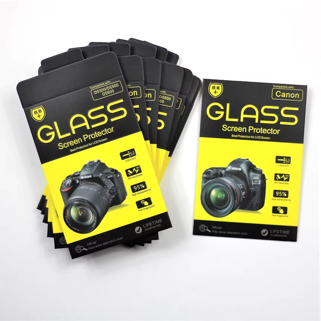 Tempered Glass Screen Protector for Canon G9X G7X G1X 6D 7D 5D Mark II III IV 100D 200D 600D 70D 700D 750D 760D 80D 1200D 1300D