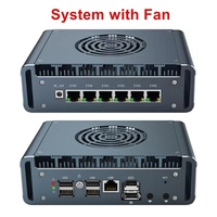 Dispositivo de Firewall In-tel N150, Mini PC con 6 Puertos 2.5G I226-V, DDR5, 2xM.2 NVMe, Computadora Industrial, Router PfSense, OPNsense, Proxmox