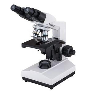<span class=keywords><strong>Microscope</strong></span> biologique binoculaire 107BN, 400X 1000X, source de lumière LED, qualité de recherche en laboratoire, mise au point réglable - Product Image 1