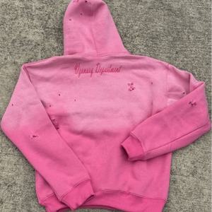 Sudadera con Capucha Personalizada de Felpa Francesa Gruesa, con Apliques Bordados, Lavado Ácido, Decoloración al Sol y Efecto Desgastado - Product Image 4